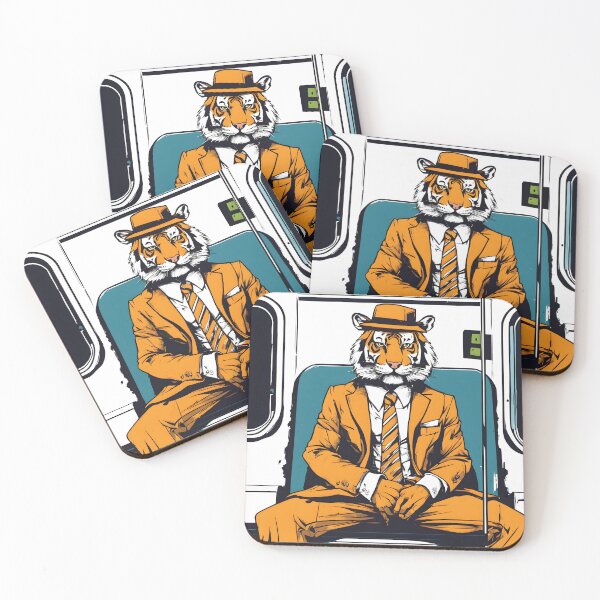 Item preview, An tiger businessman  designed and sold by studiomrska.