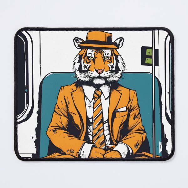 Item preview, An tiger businessman  designed and sold by studiomrska.
