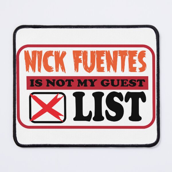Item preview, Nick Fuentes is not my guest list designed and sold by TtshirtPlanet.