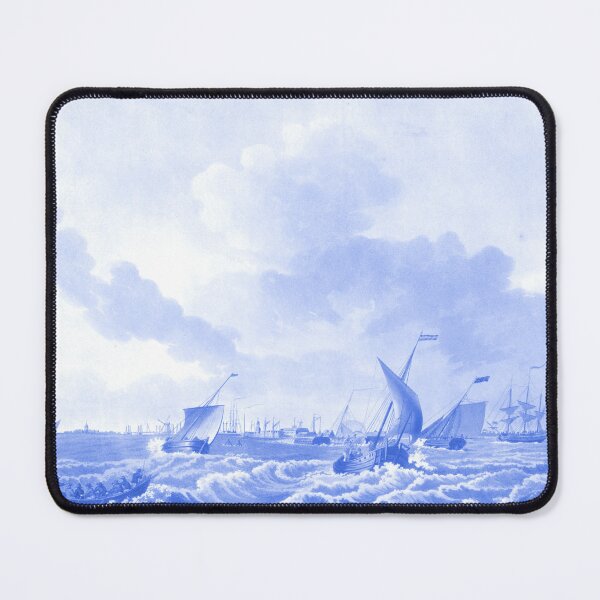 Item preview, Ceaselessly Against the Current (Blue) designed and sold by LansingOLeary.