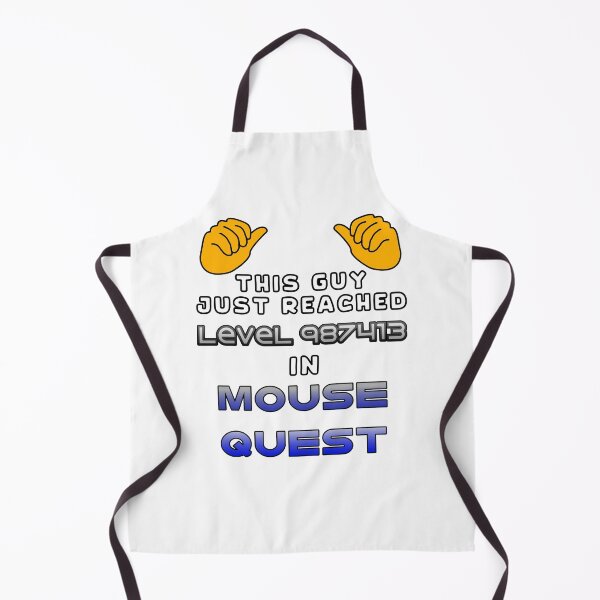 Item preview, This Guy Just Reached Level 987413 in Mouse Quest designed and sold by SamInAJam.