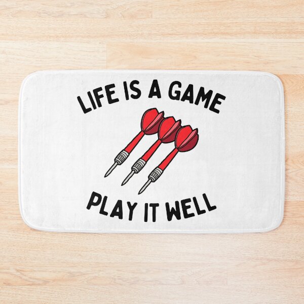 Item preview, Darts:Life is a game. Play it well designed and sold by TheGreenGoat.