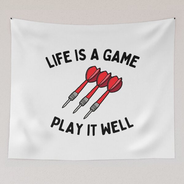 Item preview, Darts:Life is a game. Play it well designed and sold by TheGreenGoat.