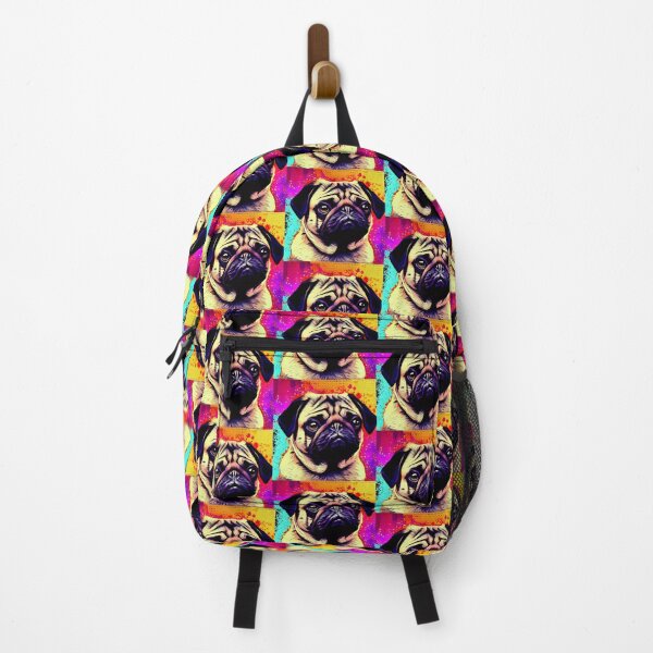 Item preview, Pug Painted Pop Art designed and sold by FunnehGacha.