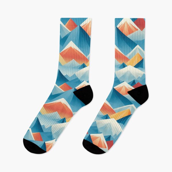 Item preview, Mountainous Peaks Pattern designed and sold by 89BLACK.
