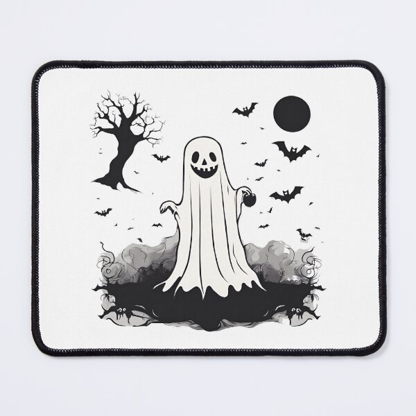 Item preview, Funny spooky ghost happy halloween designed and sold by IssaraStudio.
