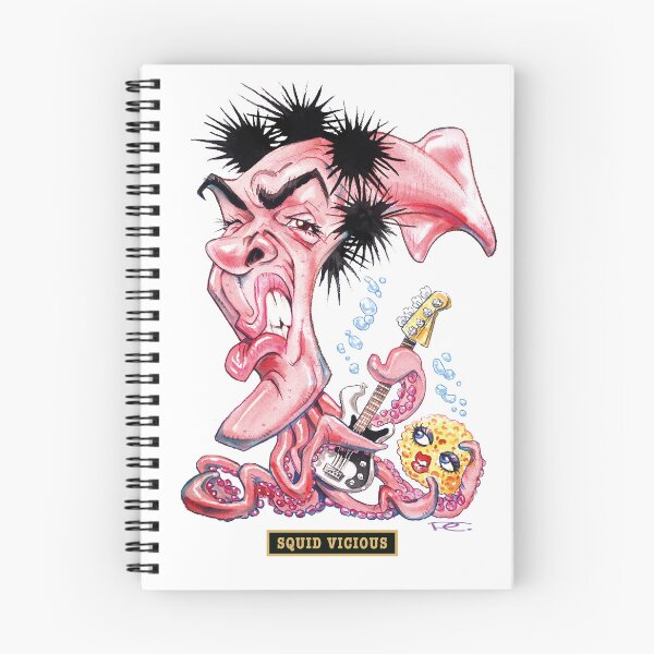 Item preview, SQUID VICIOUS - Another Great Illustration from Paul Cemmick's POPSTAR MUTATIONS by DAVID RICHARDSON designed and sold by TIGERDAVER.
