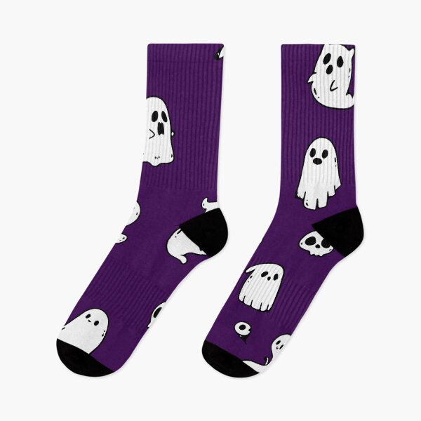 Item preview, All the Ghosts Come Out to Play Black and White designed and sold by QuidnuncDesigns.