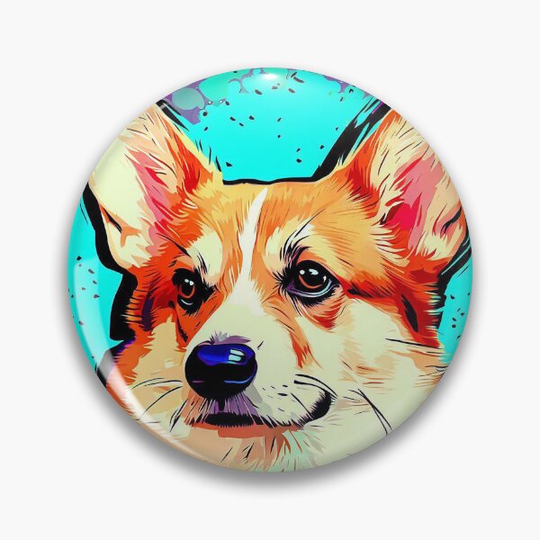 Item preview, Corgi Pop Art designed and sold by FunnehGacha.
