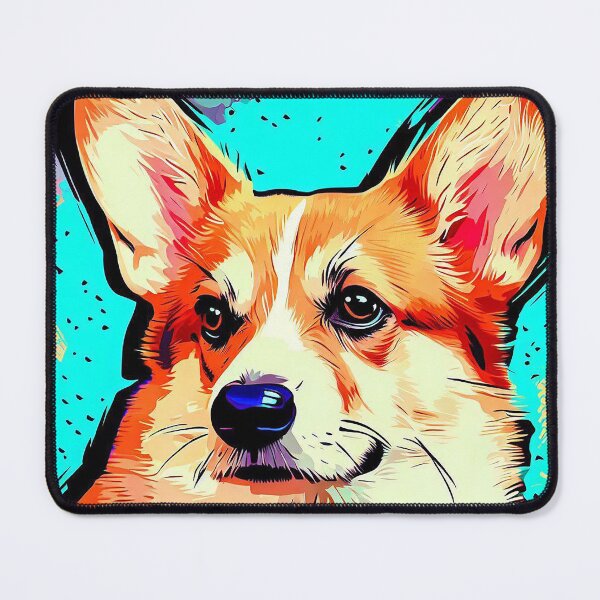 Item preview, Corgi Pop Art designed and sold by FunnehGacha.
