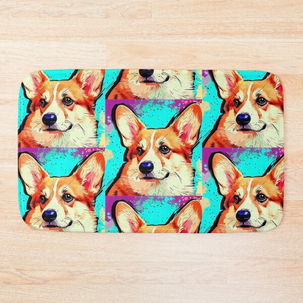 Artikelvorschau, Corgi-Pop-Art entworfen und verkauft von FunnehGacha.