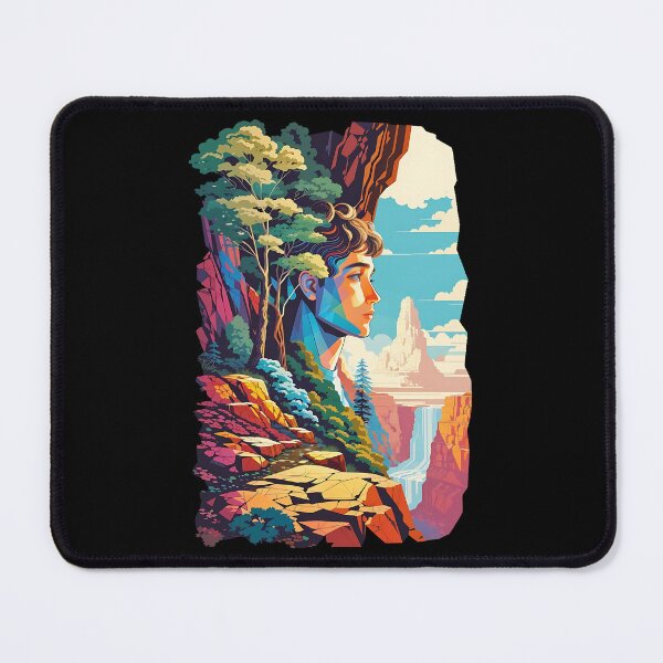 Item preview, Forest Next To A Cliff - Dream Shaper designed and sold by Camply.