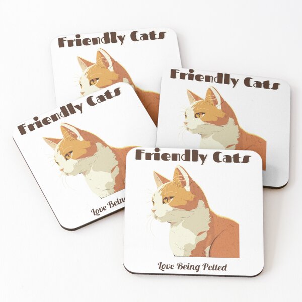 Artikelvorschau, Freundliche Katzen lieben es, gestreichelt zu werden. Kitty, Kätzchen, Haustiere, Pelz, Katze. entworfen und verkauft von QTR Designs.