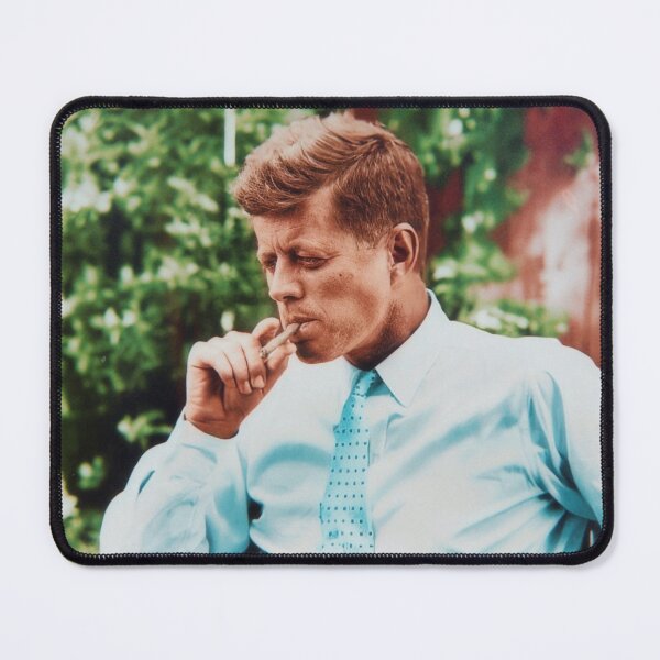 Item preview, JFK smoking East Side designed and sold by thekennedyway.