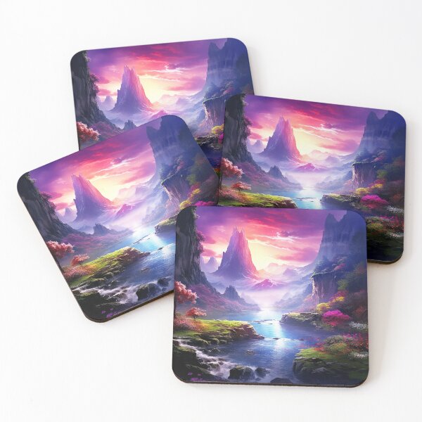 Item preview, Colorful mysterious land designed and sold by Aganona.