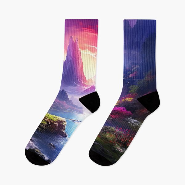 Item preview, Colorful mysterious land designed and sold by Aganona.