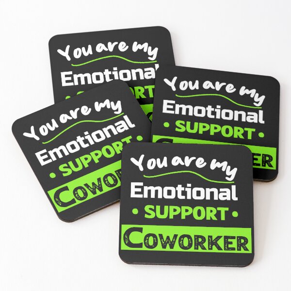 Item preview, Emotional Support Coworker designed and sold by LudwikeArts.