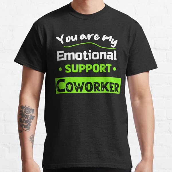 Emotional Support Co-Worker (Rainbow) - Matte Mental Health Sticker – The  Mindful Eye Shop