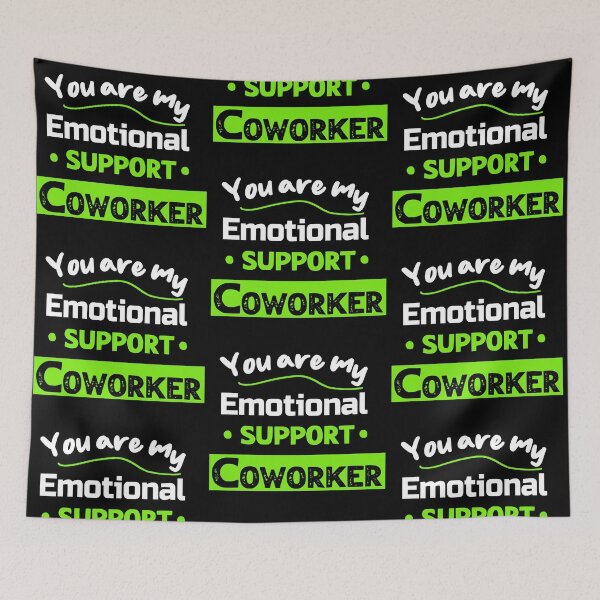 Item preview, Emotional Support Coworker designed and sold by LudwikeArts.