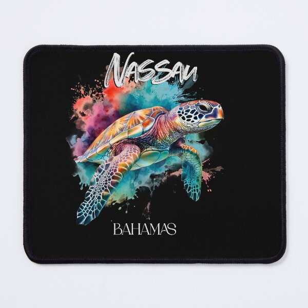Item preview, Bahamas Sea Turtle Bahamian Flag Beach Great Shark Creek designed and sold by smartrocket.