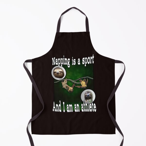 Item preview, Napping Is A Sport And I Am An Athlete Meme Sloth designed and sold by GoofyShopp.