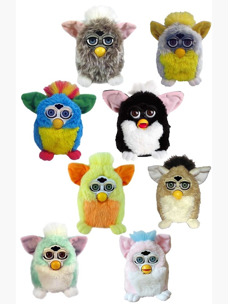 Furby 1998 Postcard By Dingopher Redbubble