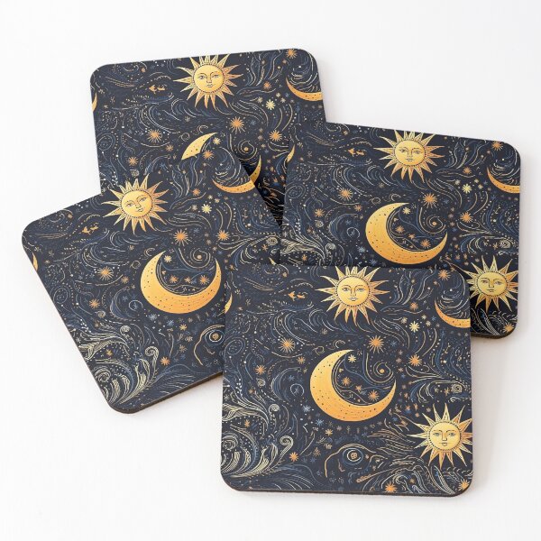 Item preview, Sun and Moon Seamless Pattern designed and sold by exitbird.