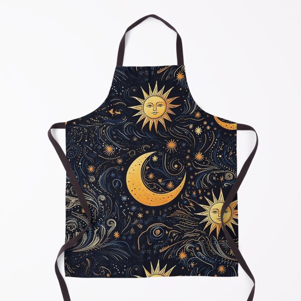 Item preview, Sun and Moon Seamless Pattern designed and sold by exitbird.