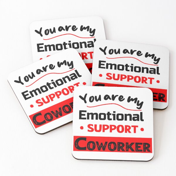 Item preview, Emotional Support Coworker designed and sold by LudwikeArts.