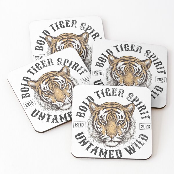 Item preview, Bold Tiger Spirit: Untamed Wild designed and sold by Wolfheartart.