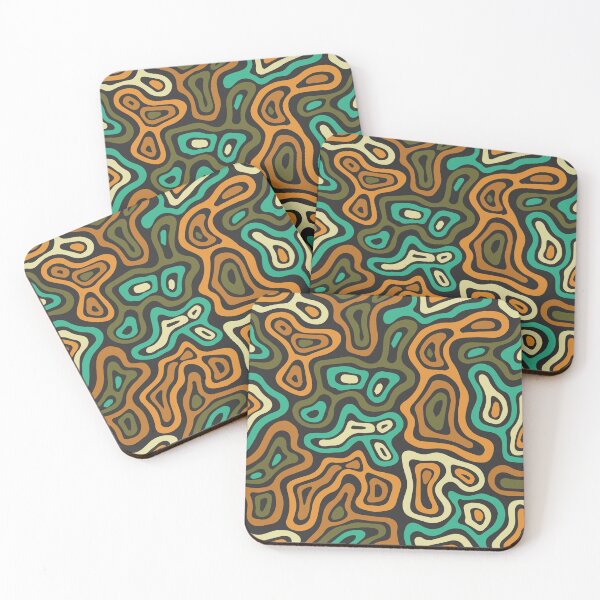 Item preview, Retro abstract pattern designed and sold by Bobobot.