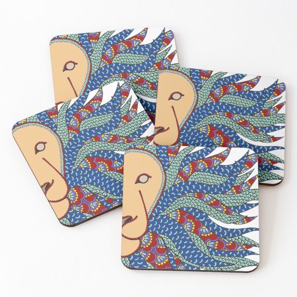Item preview, Henna Lion || Nature || Animal || Abstract designed and sold by Hilary Leslie.