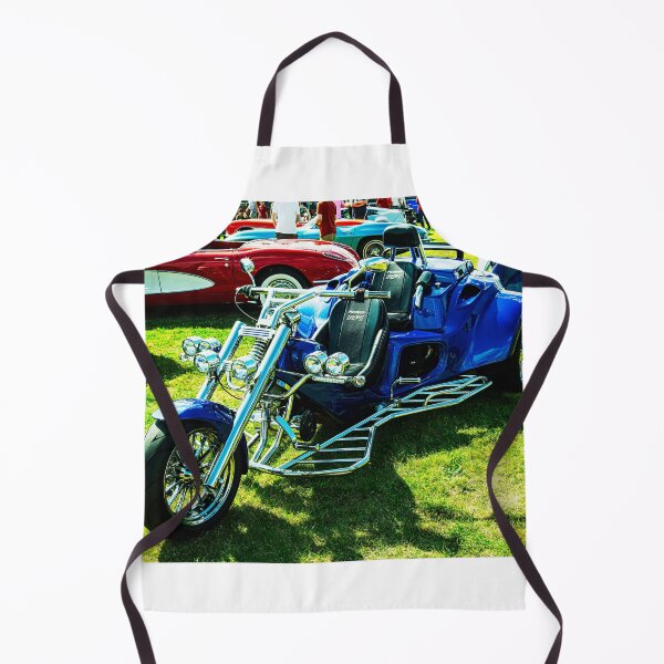 Item preview, 3 wheeled motorcycle in blue designed and sold by Graham Cornall.