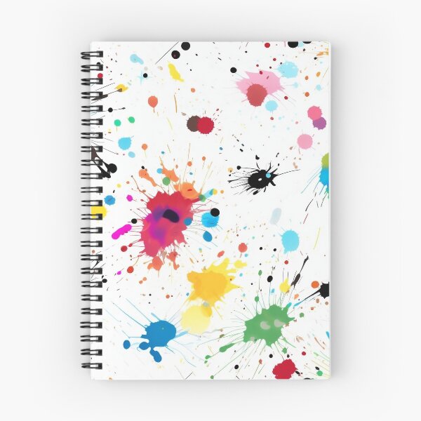 Item preview, Color splatter on a white background Seamless Pattern No.2 designed and sold by exitbird.