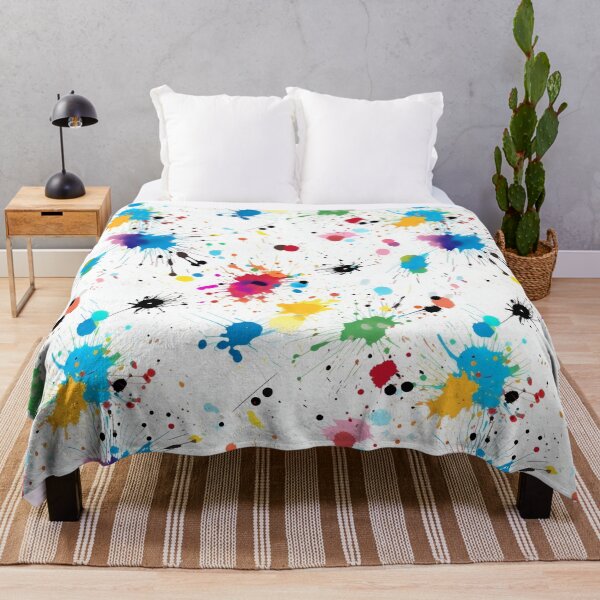 Item preview, Color splatter on a white background Seamless Pattern No.2 designed and sold by exitbird.