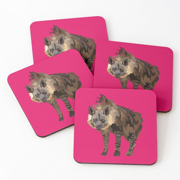 Item preview,  B is for Brown Hyena,Hyena Illustration – Bold and Wild African Carnivore Artwork designed and sold by PrettylittlepastelUk.