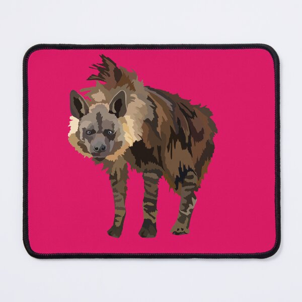 Item preview, B is for Brown Hyena,Hyena Illustration – Bold and Wild African Carnivore Artwork designed and sold by PrettylittlepastelUk.