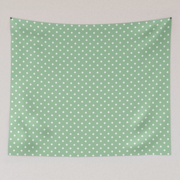 Item preview, Pastel Green Polka-dots. designed and sold by CottageBunny.