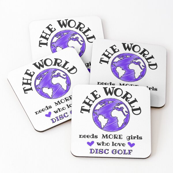 Item preview, The world needs more girls who love disc golf designed and sold by TheGreenGoat.