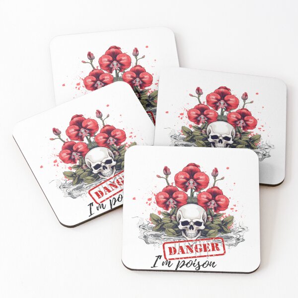 Item preview, Danger Sign - Poisonous Flower designed and sold by efkarose.