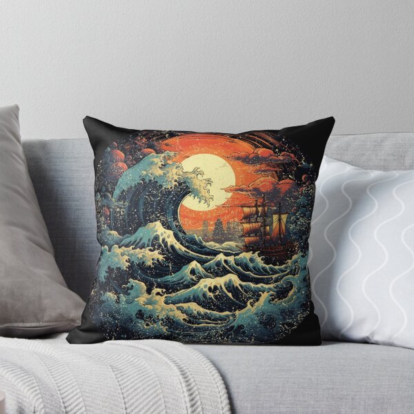 Item preview, Epic Ocean Voyage Seascape designed and sold by minjagoods.