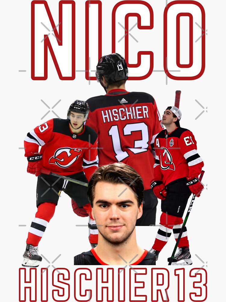 Nico Hischier 13 Jersey Devil Ice Hockey T-Shirt