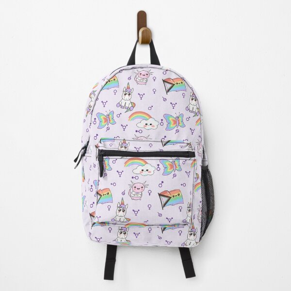 Item preview, Kawaii LGBTQ Pride Pattern designed and sold by ParliamentMerch.