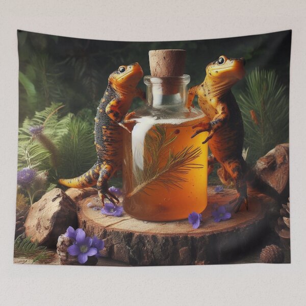 Item preview, Newts and Kombucha, Bio Art designed and sold by ComputerContent.