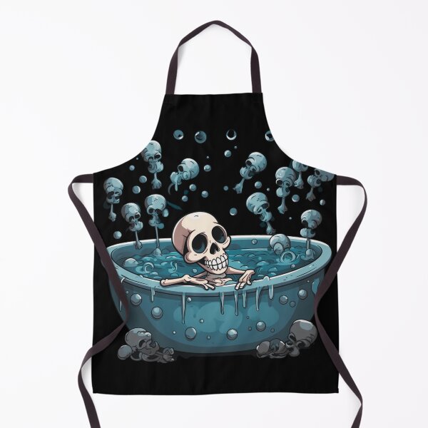 Item preview, Self Care Skeleton Bathtub designed and sold by CardsandCanvas.