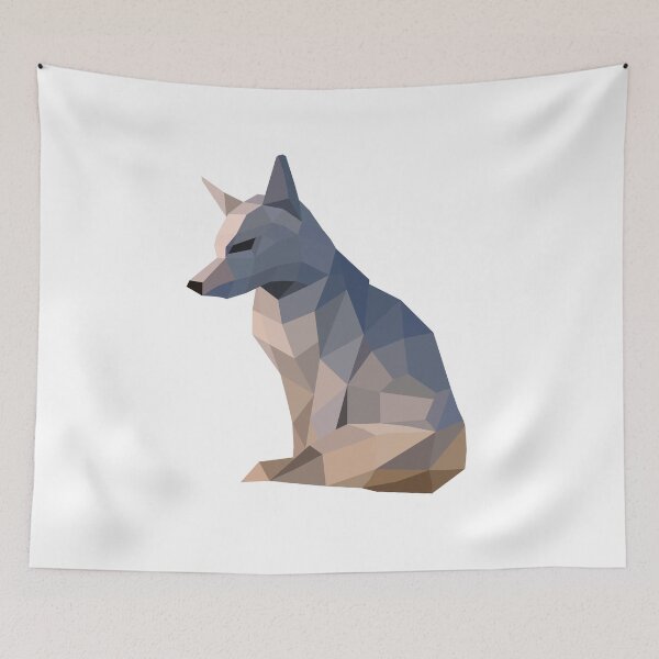 Item preview, Arctic Fox Geometric designed and sold by shaldesign.