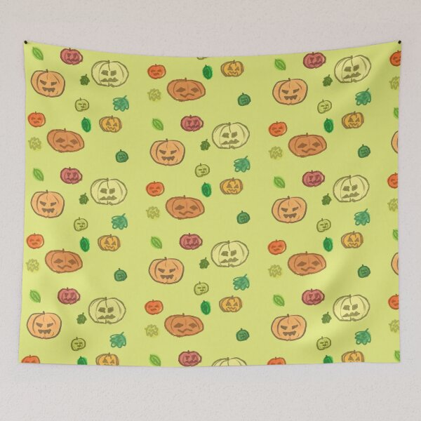 Item preview, Fall Jack’o Lanterns Pattern designed and sold by KitKattyDesigns.