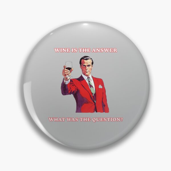 Item preview, Wine Is The Answer designed and sold by Mythic Legends Digital.