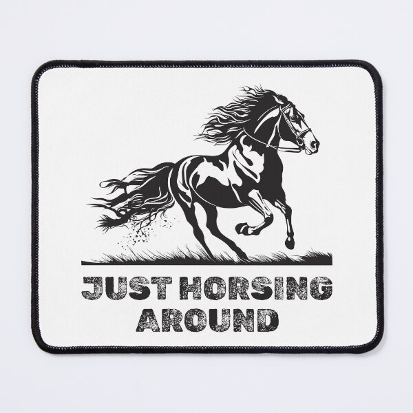 Item preview, Just horsing around. Running horse. designed and sold by twisted-dot.