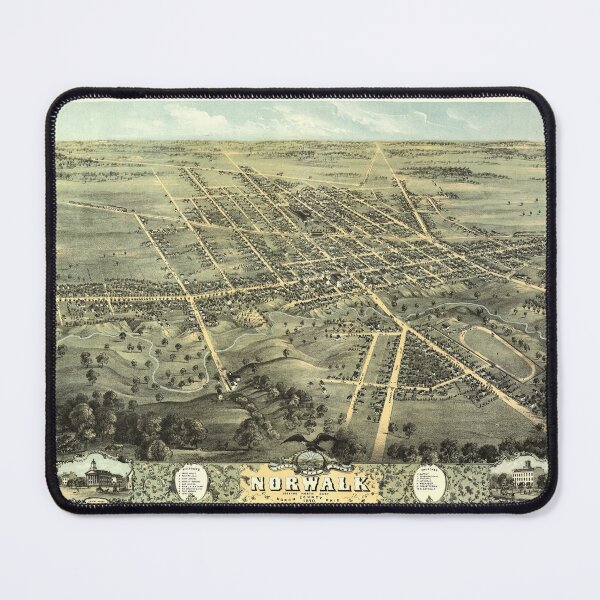 Item preview, Norwalk, Ohio (1870) designed and sold by allhistory.